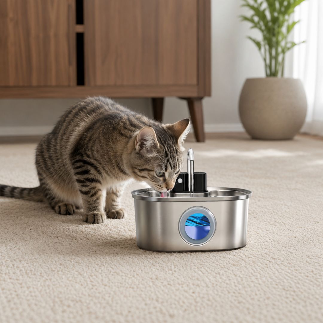HydraPaw™ Steel Water Dispenser