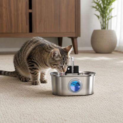 HydraPaw™ Steel Water Dispenser