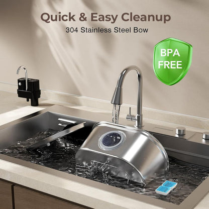 HydraPaw™ Steel Water Dispenser